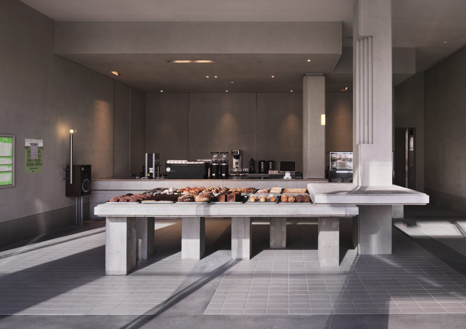 Our Bakery hall